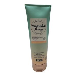 VICTORIA’S SECRET PINK‎ MAGNOLIA PEONY FRAGRANCE BODY LOTION CREAM 8 oz New